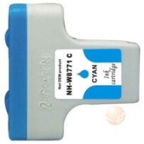 HP 02 C8771WN Compatible Cyan Ink Cartridge 